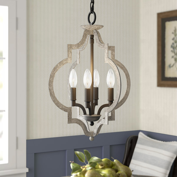 Kelly Clarkson Home 4 Light Lantern Geometric